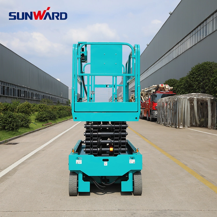 Sunward Swsl1212HD Self-Propelled Battery Powered Scissor Lifts with Platform