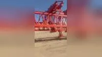 260t Concrete Railway Bridge Beam Launcher Machine Beam Erection Crane for Install