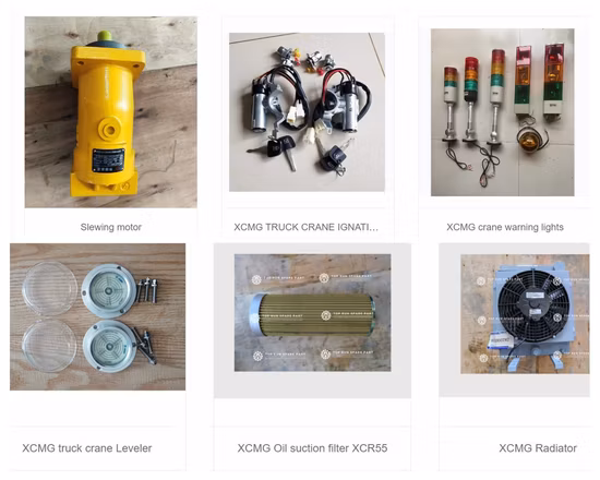 XCMG Qy25Kの消耗品スペアパーツリスト