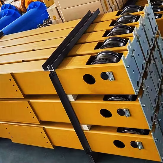 電動モーター付き天井クレーンエンドキャリッジ