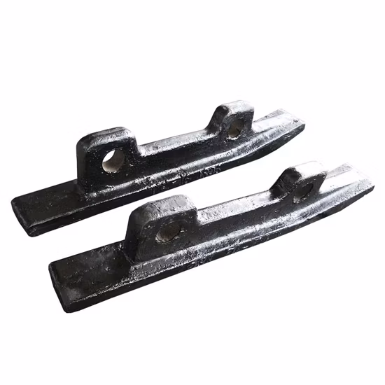 カスタマイズされた重機の足回り部品クローラー クレーン トラック パッド トラックシュー建設機械部品